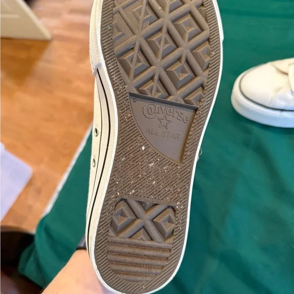 White Converse Sneakers - Picture 4 of 4